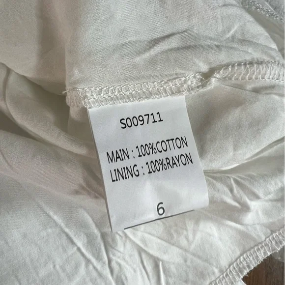 Showpo. Fancy A Spritz Square Neck Embroidered Mini Dress - Picture 12 of 14